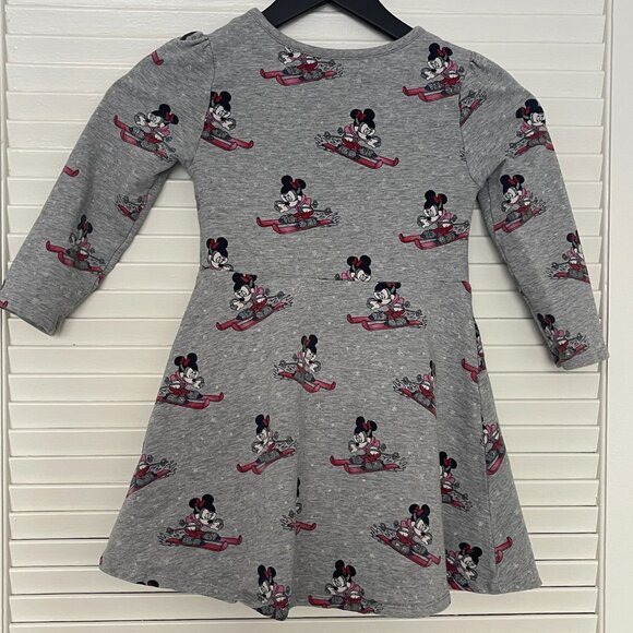 Disney Baby Gap Minnie Mouse Skiing Long-Sleeve Dress | Girls - Picture 3 of 3